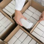 Boxes being packed