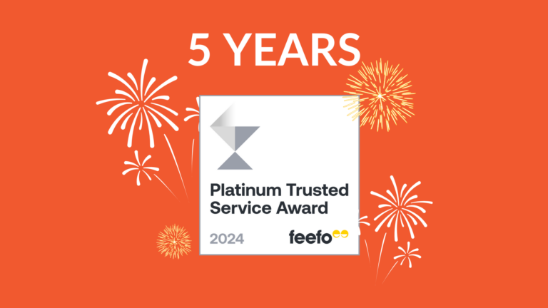 Insync Awarded Feefo Platinum Status