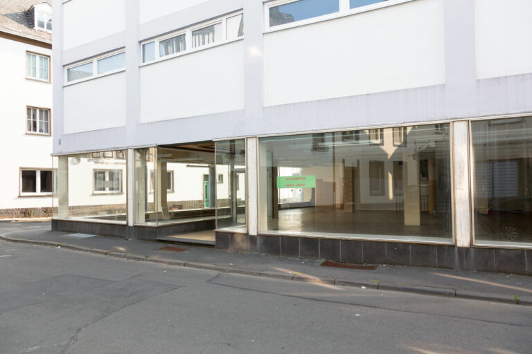 A empty commercial space.